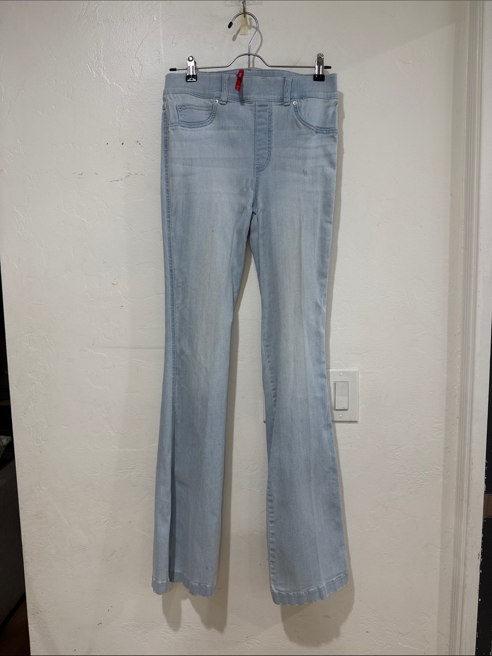 SPANX Light Blue Flare Jeans